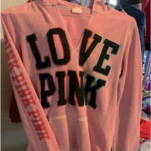 Victoria’s Secret PINK neon Hoodie